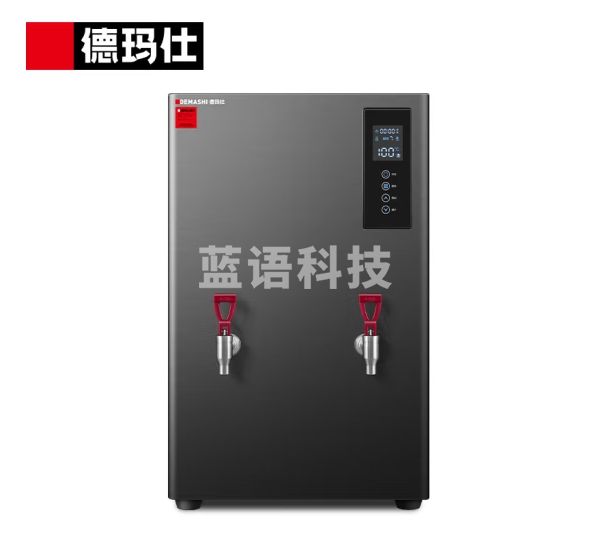 德玛仕 DEMASHI 壁挂式开水器商用 挂墙开水机 步进式电热水器 壁挂台式两用KW-18I5-2K（双开）