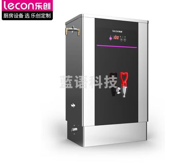 乐创（lecon）开水器商用步进式开水器 开水机商用直饮水机烧水器 定时40L/H出水量 220V LC-BJZK-30