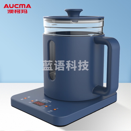 澳柯玛(AUCMA)ADK-1350T37 自动上水电热水壶玻璃底部上水免开盖烧水壶煮茶壶全自动电水壶(蓝色)