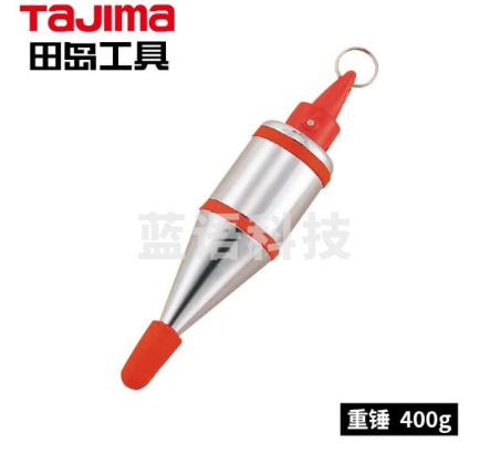 田岛（TAJIMA）P-QB400 铅直测定器重锤 迷你线坠 快速静止带橡胶环线锤300 400 600重锤 1009-0060