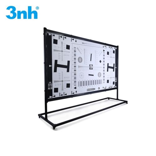 3nh图像评测测试卡8倍chart图卡挂架4倍双面图卡支架可移动可定制 4倍图卡定制挂架N5单张版