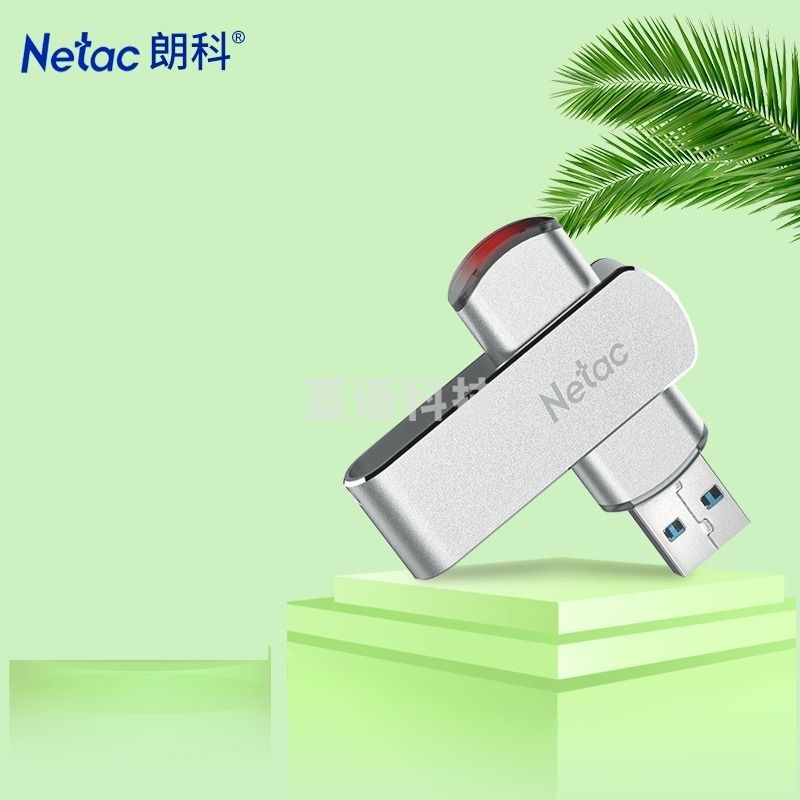 采之采 朗科 U389 U盘 闪存盘 车载电脑两用优盘 U388金属旋转128G TJe3592