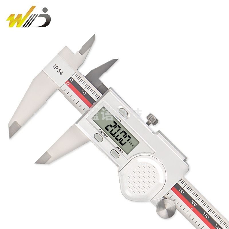 采之采 韦度 韦度数显卡尺 电子数字显示卡尺 高精度深度尺 不锈钢游标卡尺 0-300mm