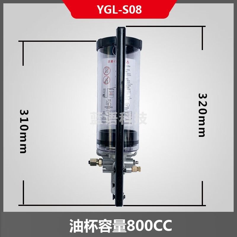 采之采 高品质LSG手动黄油泵手动浓油泵YGL手动泵锂基脂手摇泵台湾注油器 800CC手动黄油泵