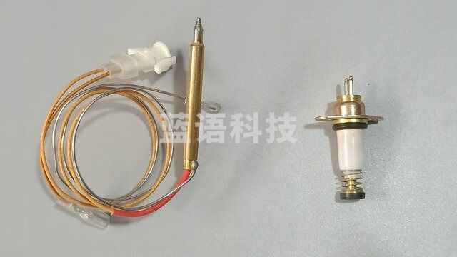 采之采老板燃气灶配件9B17/7B19/9B28/58B5/9G75热电偶熄感应针电磁阀 热电偶+电磁阀