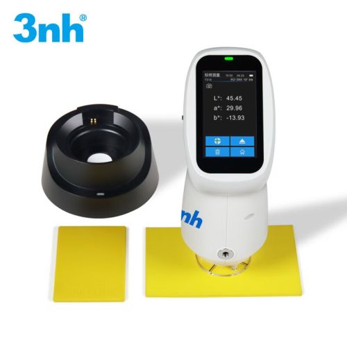 3nh胖妞PS20系列便携高精度色差仪 包装印刷五金塑胶油漆涂层纺织检测分光测色仪 PS2050(双口径含UV光源)