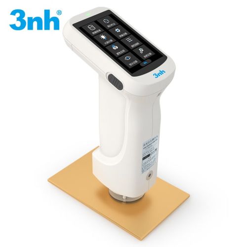 3nh高精度色差仪精密分光测色仪塑胶五金油漆便携式色差计CR-10