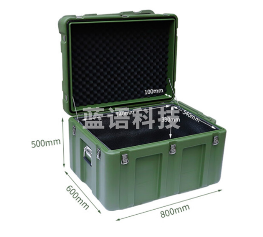 鼎阳 滚塑箱设备塑料箱仪器箱安全防护箱防震单反相机箱防水工具箱 空箱800×600×500