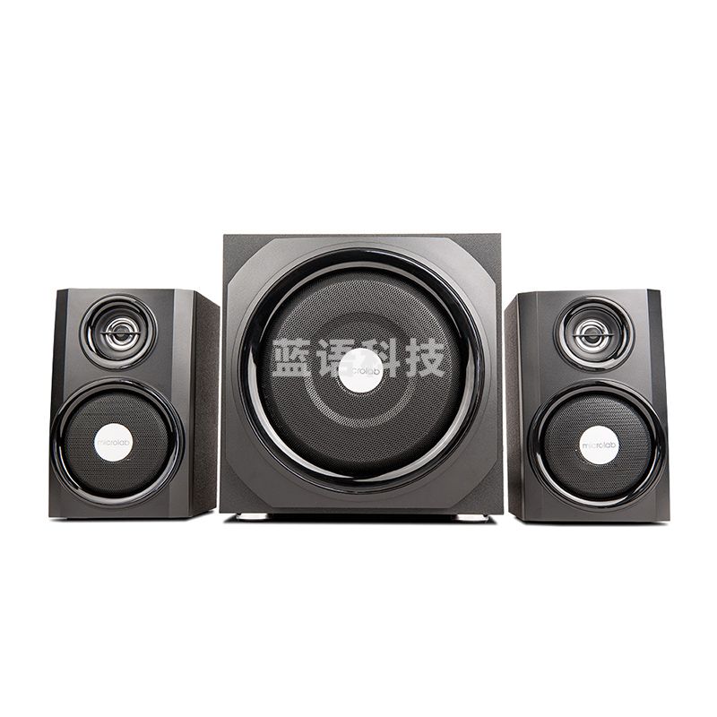 麦博（Microlab） TMN-1U蓝牙版 支持SD卡 U盘 2.1多媒体蓝牙音箱 电脑音响 低音炮 音响 黑色