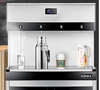 康佳直饮水机商用开水器大型工厂饮水机公司用净水机加热一体学校烧水器医院大容量幼儿园办公室冰水机 RO纯水 一开三温 供150人