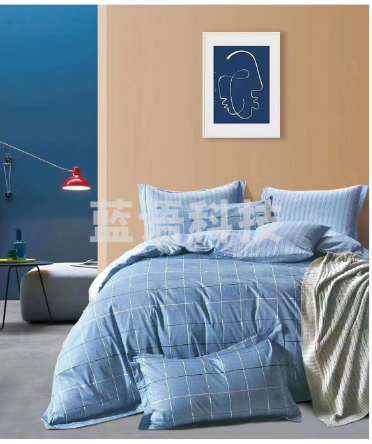 床品三件套 床单被罩枕套 120*200cm
