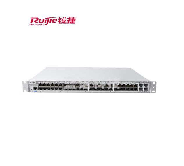 锐捷（Ruijie）RG-S5310-24GT4XS 企业级24口千兆三层网管交换机 4个万兆上行光口 支持静态路由VSU虚拟化