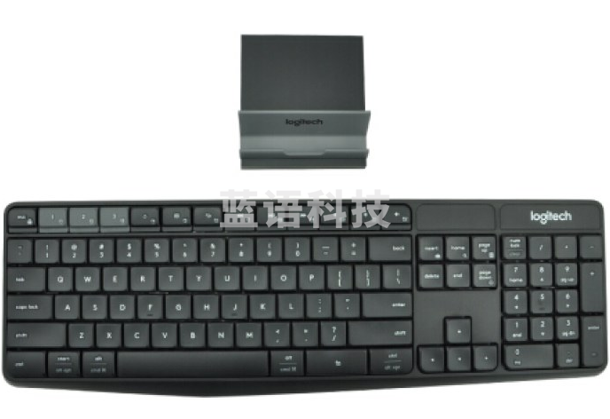 罗技（Logitech）K375s多设备安静输入平板IPAD键盘无线蓝牙键盘全尺寸键盘PJ.057