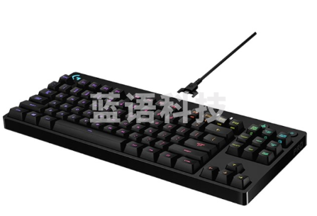 罗技（G）Pro机械键盘 有线机械键盘 游戏机械键盘 RGB机械键盘 紧凑式机械键盘 电竞选手级机械键盘