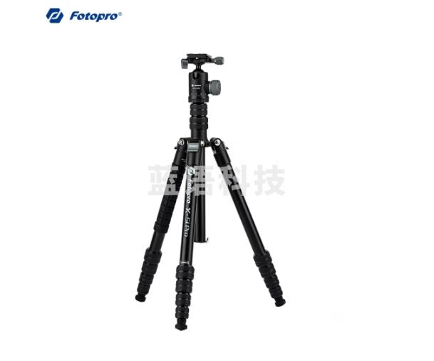富图宝（Fotopro）X5I PRO+52QP 便携反折可变独脚相机摄影云台三脚架