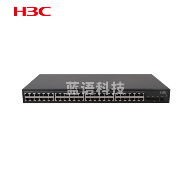 新华三 H3C MS4048P千兆以太网交换机主机（48电口+4SFP光口）支持AC