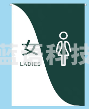 厕所遮挡男女公共卫生间半帘学生浴室幼儿园茅房门帘隔断帘