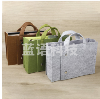 国誉（KOKUYO）办公收纳包桔色、浅灰色、绿色  中号（颜色备注）