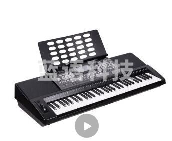 美得理（MEDELI）美得理电子琴 A850考级电子琴 演奏专业成人61键电子琴键盘 黑色