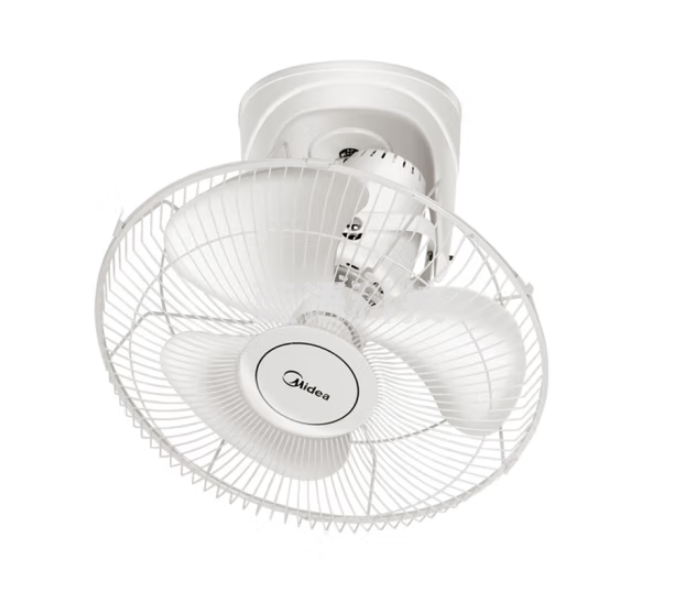 美的（Midea） 顶扇楼顶扇吸顶扇家用学校宿舍电风扇摇头吊顶工业大风力节能壁扇吊扇工程扇 带调速器 FD40-11A