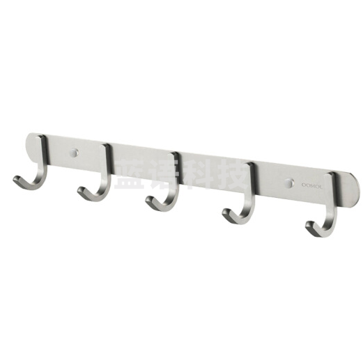 九牧  五排衣钩 浴室挂衣钩壁挂毛巾钩衣服挂钩长度370mm