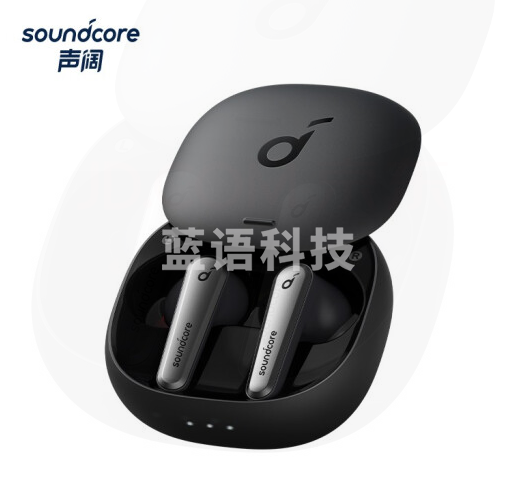 声阔A3951 Liberty Air 2 Pro主动降噪真无线TWS 入耳式蓝牙耳机 玛瑙黑