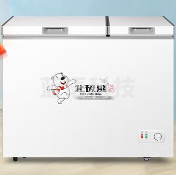 北极熊（BEIJIXIONG）冰柜家用商用卧式大容量冷柜冷藏冷冻单双温展示柜节能省电 双温532升【一级能效 全国联保】 532LBCD-532R