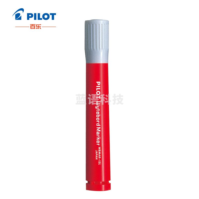 百乐 WBMAR-12L-R 百乐 WBMAR-12L-R 胶杆白板笔 M头 红色 M头 红色 10支/盒