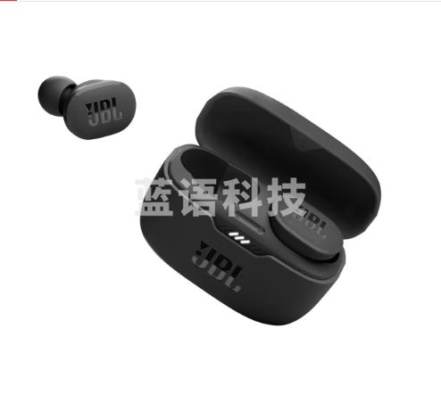 JBL TUNE 130NC 主动降噪 真无线蓝牙耳机 智能环境音 40H超长续航 JBL纯正低频音效 音乐甜豆 曜石黑