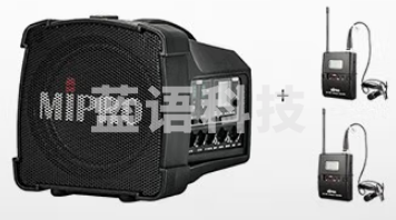 咪宝MA100DB升级 讲解便携式扩音器MA-100DBII户外音箱+双领夹话筒套装
