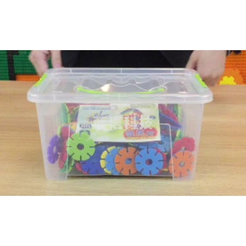 -三花 大号雪花片益智教学玩具1000件 教学仪器-