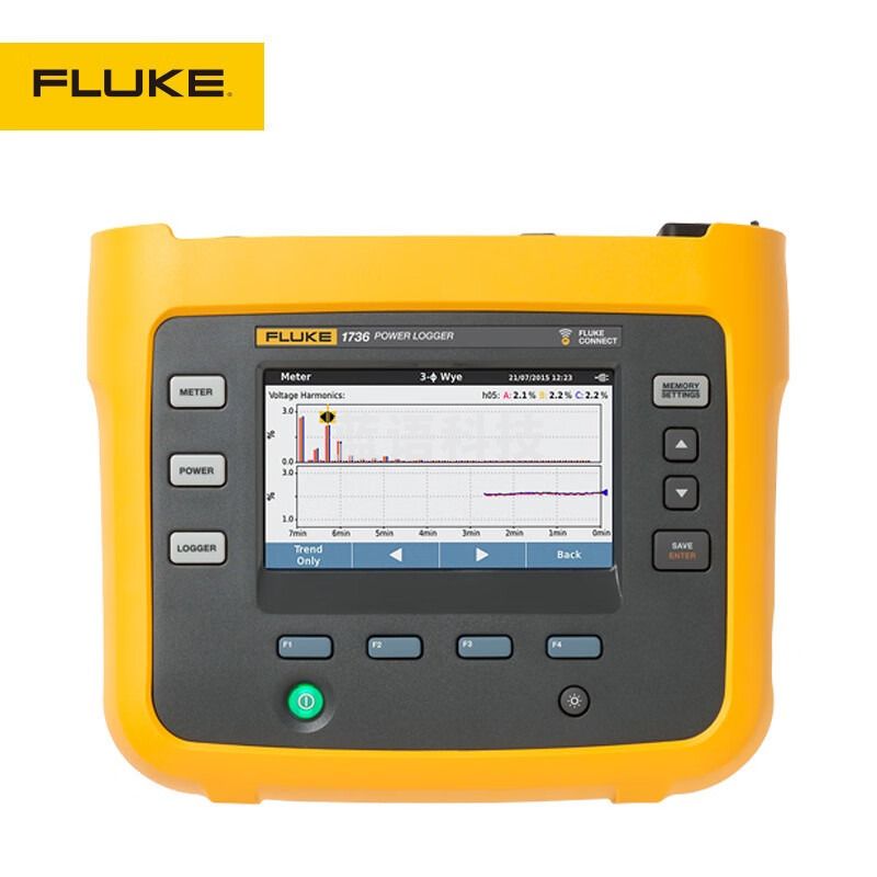 福禄克/Fluke 福禄克（Fluke）1734/INTL 三相电能记录仪 电能质量分析仪 主机2年维保 -1734/INTL 教学仪器