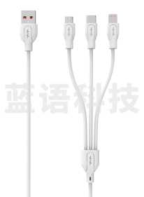 一拖三数据线 2∽3A max 线长120CM