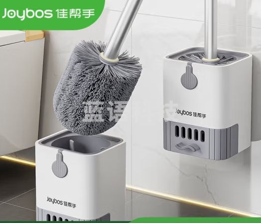 佳帮手马桶刷套装免打孔清洁刷具落地刷子可沥水长柄浴室马桶清洁神器
