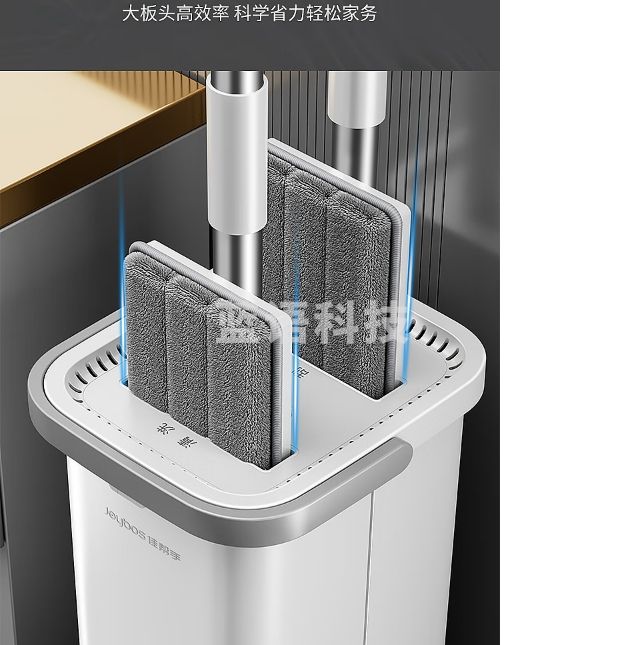 佳帮手平板拖把家用一拖净免手洗2025带桶刮刮乐干湿懒人拖地神器墩拖布