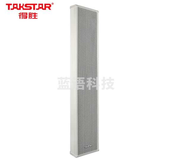 得胜(TAKSTAR) EBS-100W 壁挂广播音柱 广告户外防水工程应用 拉铝外壳壁挂式音箱