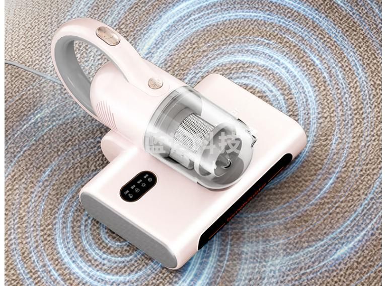 海尔（Haier）家用萌宠除螨仪 UV-C杀菌手持床上吸尘超声波除螨床宝 56°C立体热风烘干HZ-CM1F