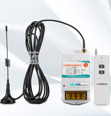 希崖 大功率遥控器电源开关智能控制器抽水泵无线遥控开关 5千米 220V