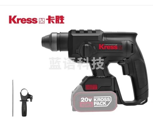 卡胜（KRESS）20V无刷充电电锤KU390两用电镐锂电池混凝土冲击钻电动工具 KU390.9【裸机无充电器电池】