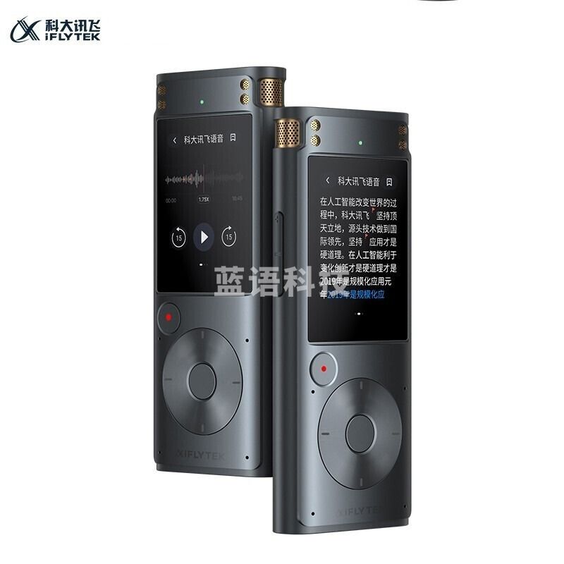 科大讯飞(iFLYTEK)智能录音笔 实时语音转文字 中英翻译专业降噪免费转写 SR302Pro 星空灰