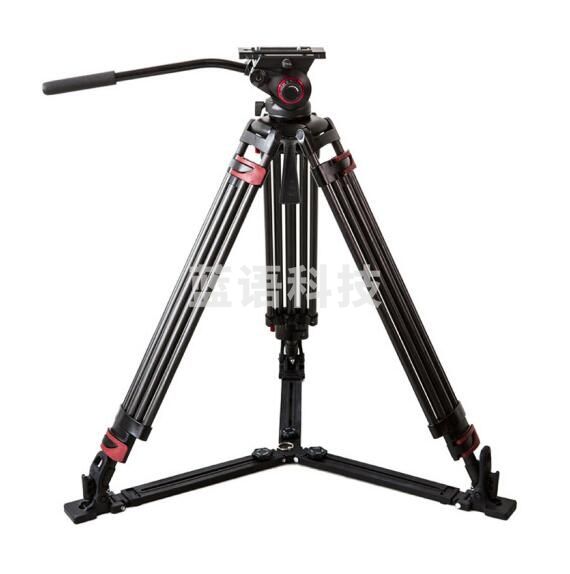 miliboo MTT609B摄像机三脚架碳纤维专业摄影支架相机单反三角架带液压云台