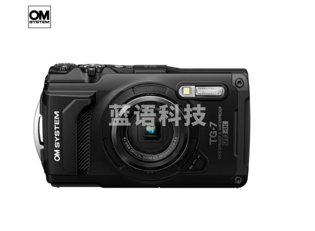奥之心TG-7 数码相机 多功能运动相机 tg6照相机 卡片机 微距潜水 户外旅游 4K视频 黑色