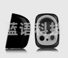 漫步者(EDIFIER)R12U 外观时尚、音质纯正的入门级微型2.0桌面音响 笔记本音箱 电脑音箱 黑色