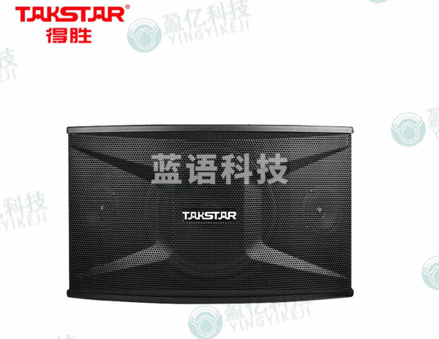 得胜（TAKSTAR）EKT-10L卡包音箱 家用卡拉OK会议室卡包音箱 黑色