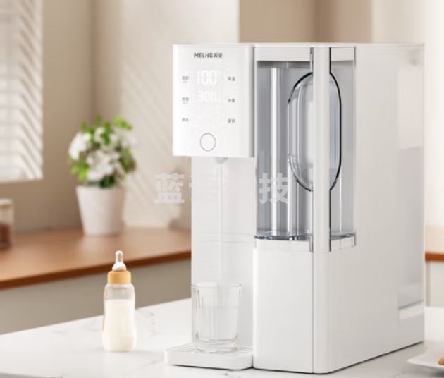美菱（MeiLing）台式净水器加热直饮免安装台上饮水机反渗透过滤净饮一体机长效净化富锶矿化净水器ML-5R100HA