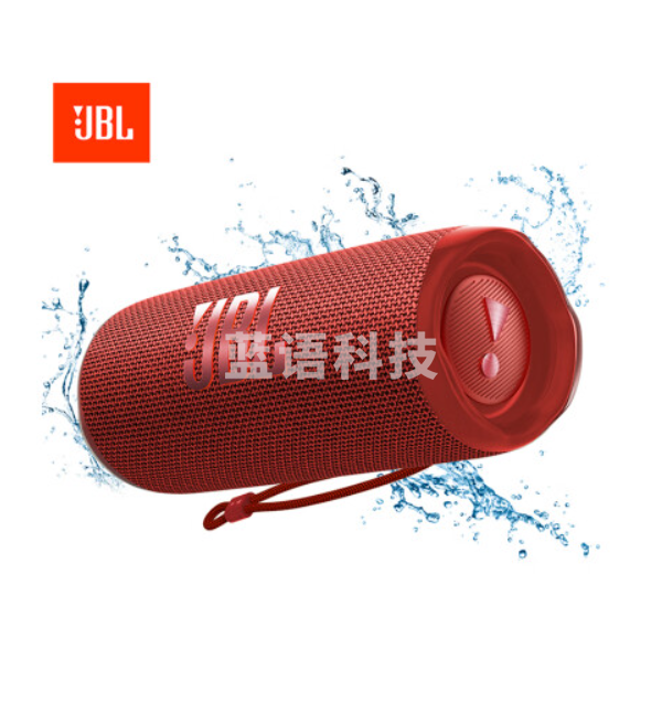 JBL FLIP6 音乐万花筒六代 便携蓝牙音箱 低音炮 防水防尘 多台串联 赛道扬声器 独立高音单元 庆典红
