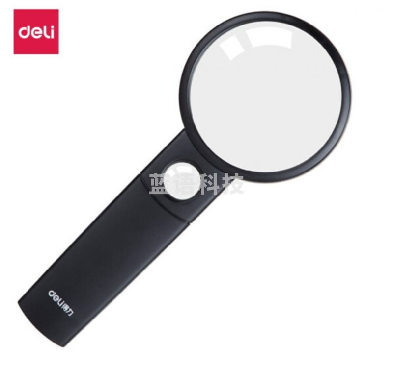 得力9090放大镜(黑)(只)