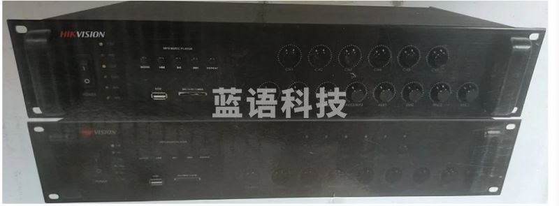 DS-KAA3650-M 六分区可调功放 视频会议解决方案 (650W)（可当天配送发货）