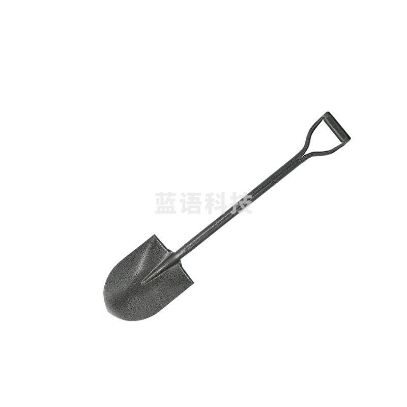 捷诺立（JNL） N50083 铁铲园艺铲子种花铲铲雪铁锹铁锨园林工具全钢锹【锰钢一体尖铲（83cm）】