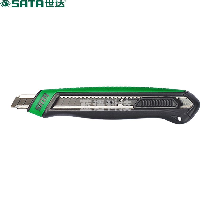 世达93483T系列25MM橡塑柄旋钮美工刀(把)